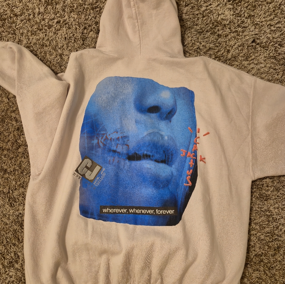Cactus Jack Travis Scott Digital Girl Hoodie PS5